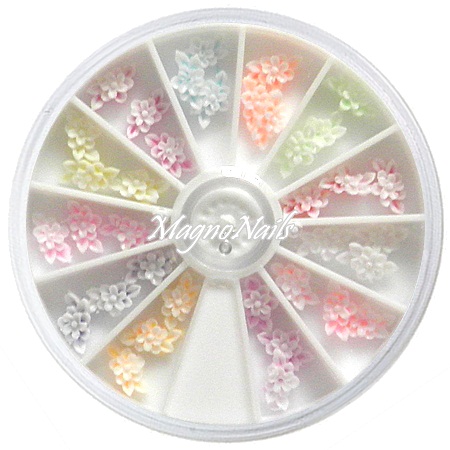 Nail Art Nailart Nageldesign Nägel Rondel Glitter 3D Shaspes