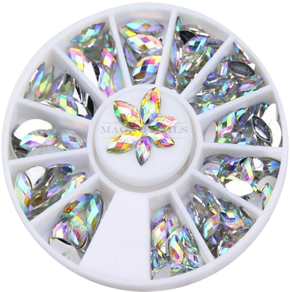 Nail Art Nailart Nageldesign Nägel Glas Strassteine