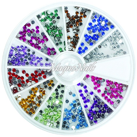 Strassstein Rondell Nageldesign Nägel Nailart Shop