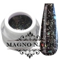 Preview: Sehr geckendes Schwarzes Glitzer Gel mit Pailettten