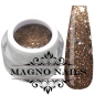 Preview: Dunkel Braun Glitzer Glitter Gel Pailetten Glitzer Herbst