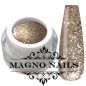 Preview: Hell Braun Nude Glitter Glitzer UV Gel