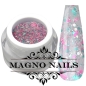 Preview: Flitter UV Gel - Glitter Fäden matt multicolor