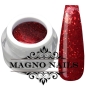Preview: UV Gel - 1356 - Glitter Gel - Rot Salsa
