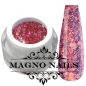 Preview: Glittergel mit Mix Glitzer Altrosa Hologramm
