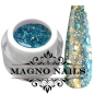 Preview: Glitergel mit hellblauen Glitter und Pailetten