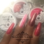 Preview: Rot Aquarel Nagelfolien Transfer Folien Blumen Nageldesign Ideen - Sommernägel - Sommer Nägel 