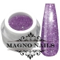 Preview: Lila Glitzergel fein deckend - Grape Nageldesign Nails