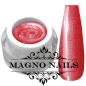 Preview: Metallic Dunkel Coral Peach Pfirsich Herbst Farbgel UV Gel