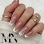 Preview: Luxus French Nails - Dark Nude Make Up