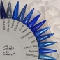 Preview: Farben in Blau - Glitter mit Pailetten und Flakes