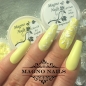 Preview: Naildesign Ideen - Sommer Nägel Hellgelb Gelb matt Glitter