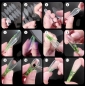 Preview: Silikon French Einlegeschablone für Dual Tips