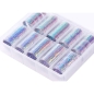 Preview: Nail Art Transfer Folien Set - Holographic Nagelfolie Nageldesign Folie Tranferfolie Nailart