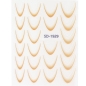 Preview: 2D French Line - Ombré French Sticker orange SD-1929