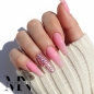 Preview: Make-up Gel neon Pink - mit Glitter und Strassteinen