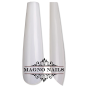 Preview: 500 x Long Fullcover Ballerina Tips in einer Box natur Full Cover Nageltips