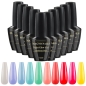 Preview: UV Gel - Night Glow Gel - Set 10-Teilig