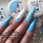 Preview: Türkis Blau Weiß Sommernägel Sommerfarben Ideen Nägel Gel Tolle Ideen