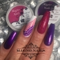 Preview: Nail Art Ideen - Herbst Nägel Pink Lia Aquarell Nass-in-Nass Technik