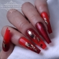 Preview: Rote Nägel - Nageldesign Ideen Ombré Nails Naildesign