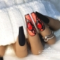 Preview: Silikon Hand realistisch mit Nail Design Beispielen