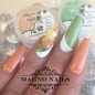 Preview: Dunkelrot UV Perl Gel • Eine Mischung aus Farb Gel und Glitter Pigmenten • hochpigmententiert • Metallic UV-Gel • Schimmer Effect • In Online Shop kaufen