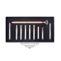 Preview: Edle Pinsel Set Nageldesign Rosegold