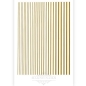 Preview: 3D Flex Stripes Gold - Flexible Sticker Zierstreifen Selbstklebende Nagelaufkleber Nagelsticker Nail Art