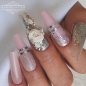 Preview: Makeup Rosa 3D Rosa Nageldesign Ideen - Sommernägel - Sommer Nägel