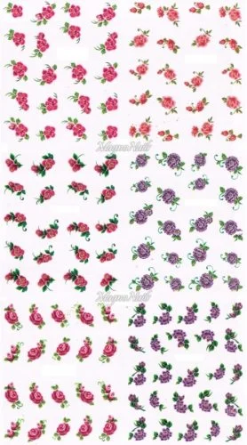 2D Nail Art Sticker