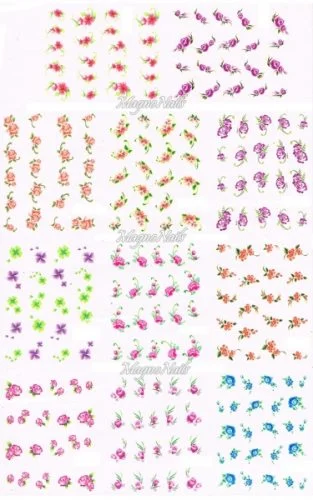 2D Nail Art Sticker