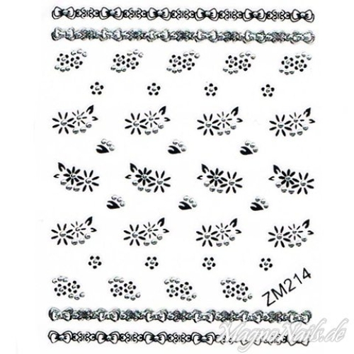 2D Nail Art Sticker