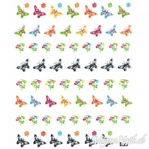2D Nail Art Sticker