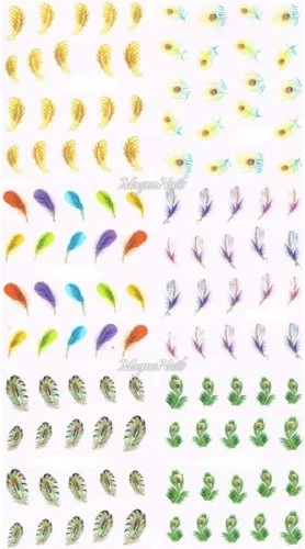 2D Nail Art Sticker