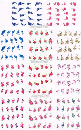 2D Nail Art Sticker