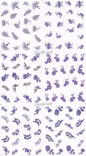 2D Nail Art Sticker
