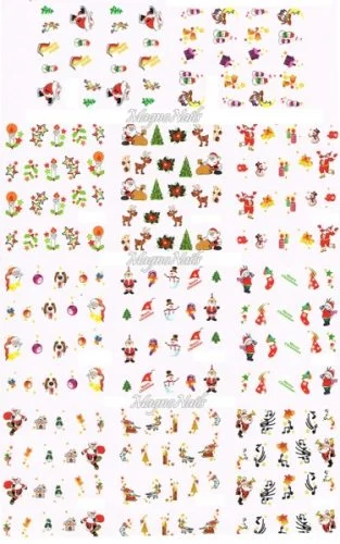 2D Nail Art Sticker