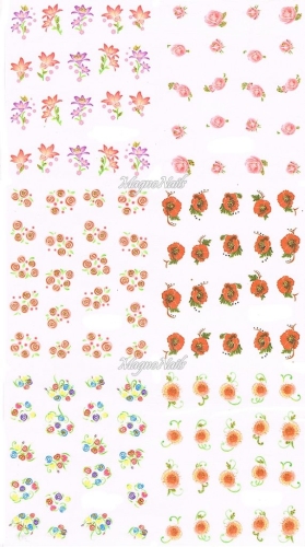 2D Nail Art Sticker