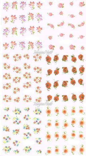 2D Nail Art Sticker