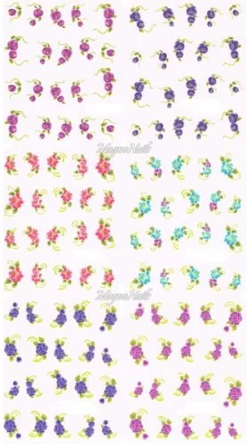 2D Nail Art Sticker