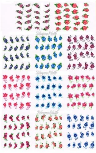 2D Nail Art Sticker