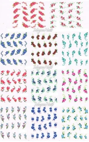 2D Nail Art Sticker