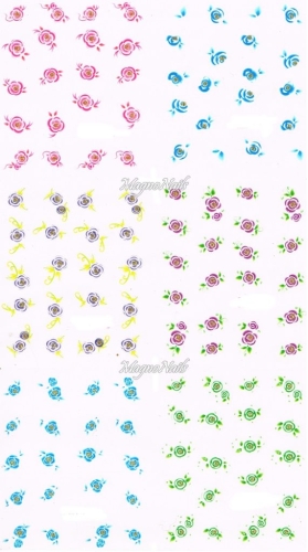 2D Nail Art Sticker