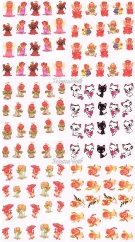 2D Nail Art Sticker