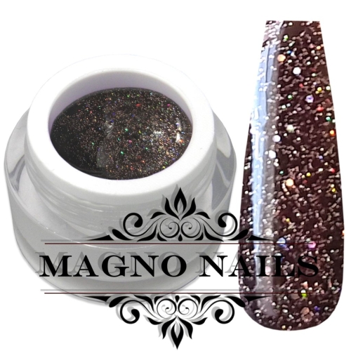 Glitzergel - Braun Nude Glitter UV-Gel