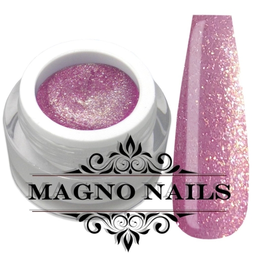 Pink Flieder Glitter Glitzergel Nägel