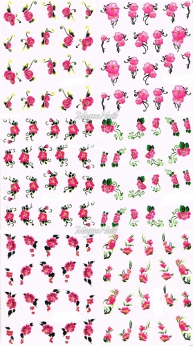 2D Nail Art Sticker