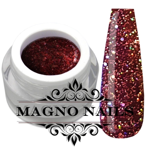 UV Gel - 1365 - Glitter Gel - Glazed Apple