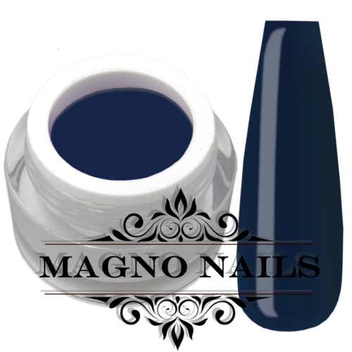 UV Gel - Dunkelblau Schwarz Blau - Farb Gel Navy - dunkelblau